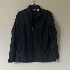 Ping Men's Black Windbreaker Jacket